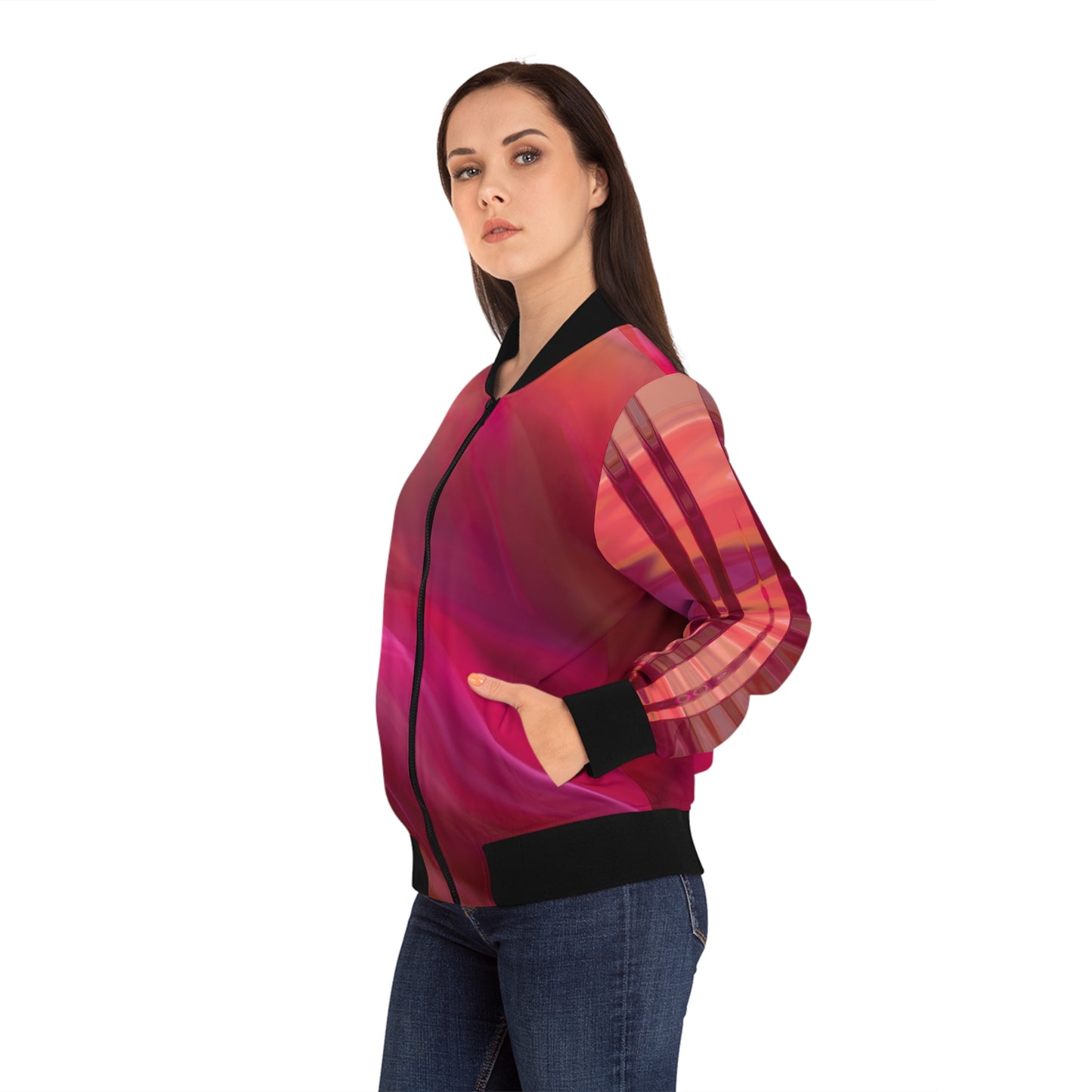 Shocking Pink - Statement Bomber