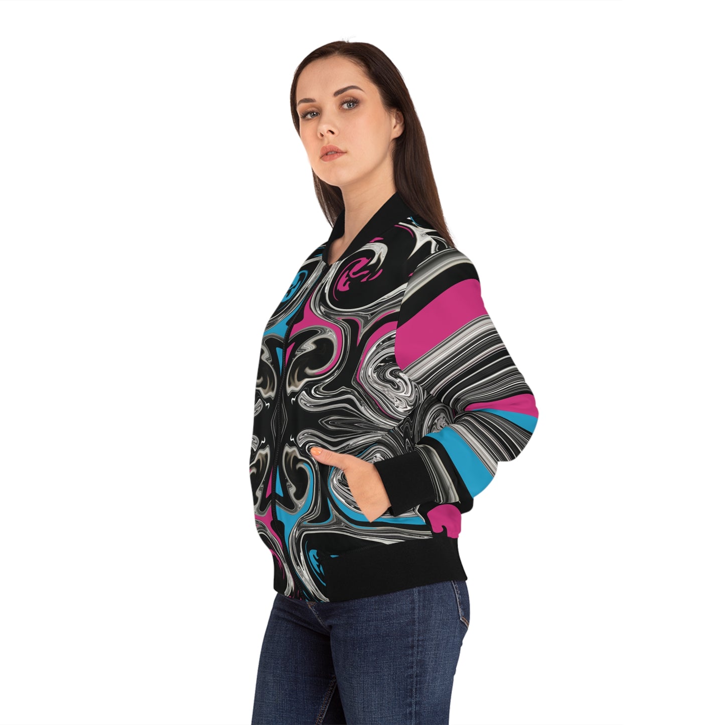Supermoon Collage - Statement Bomber