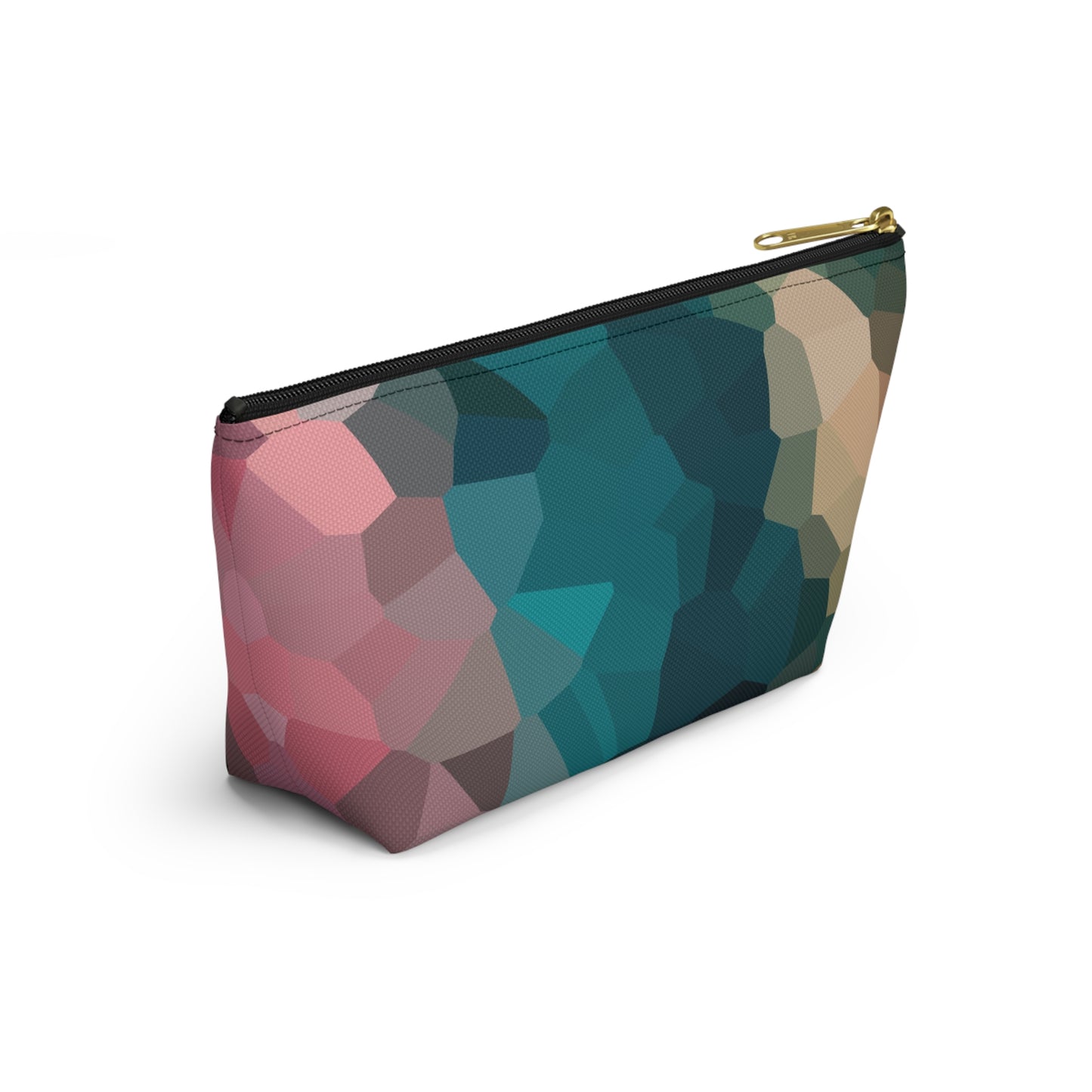 Garden Party Teal Pouch