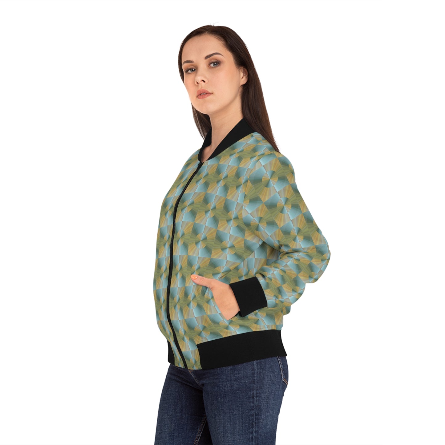 Waterlilies - Pattern Bomber