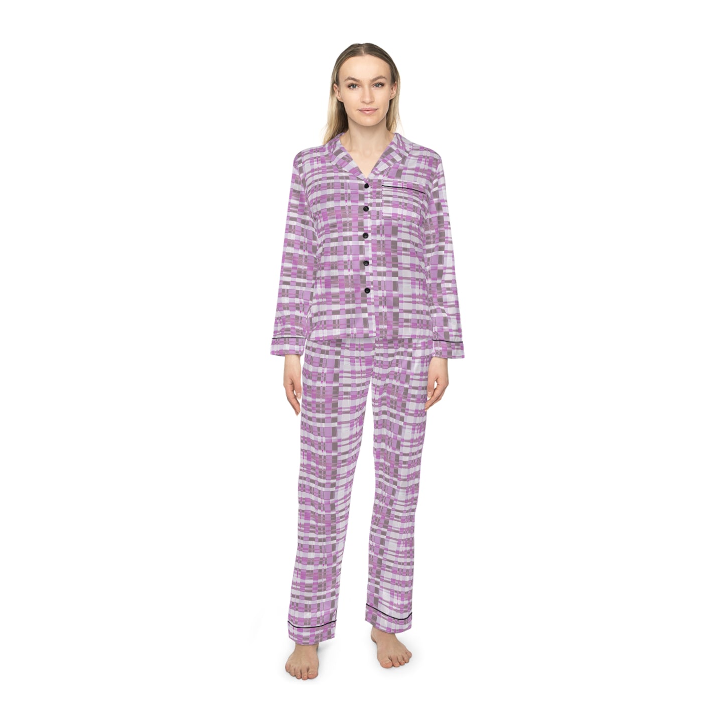 Looking Glass Satin Pajamas