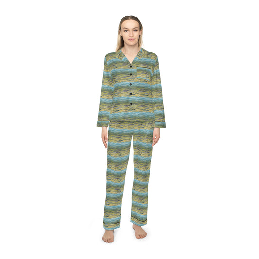 Waterlillies Women's Satin Pajamas