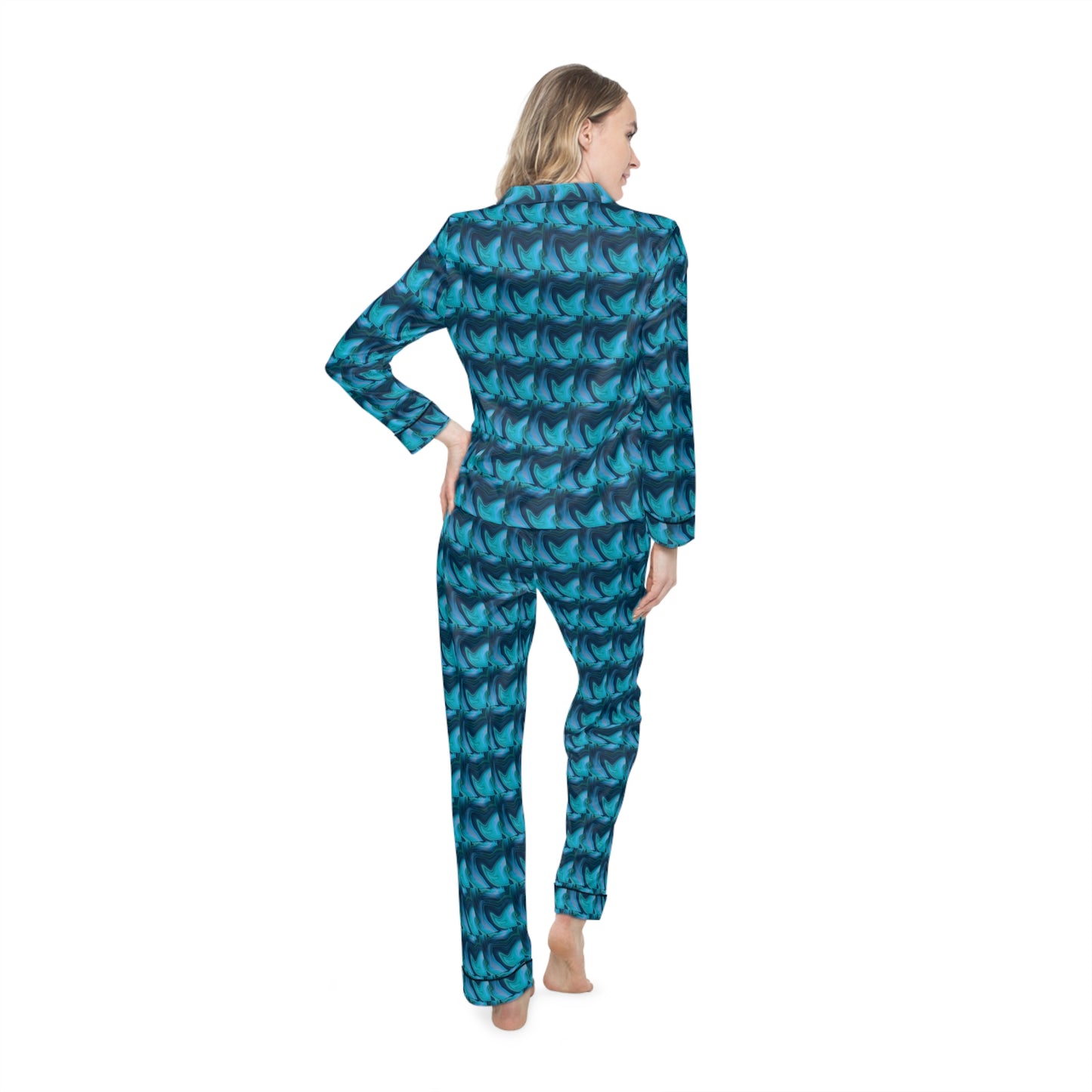 The Blues Women's Satin Pajamas