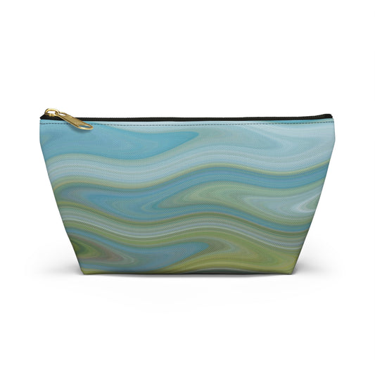 Waterlilies Accessory Pouch w T-bottom