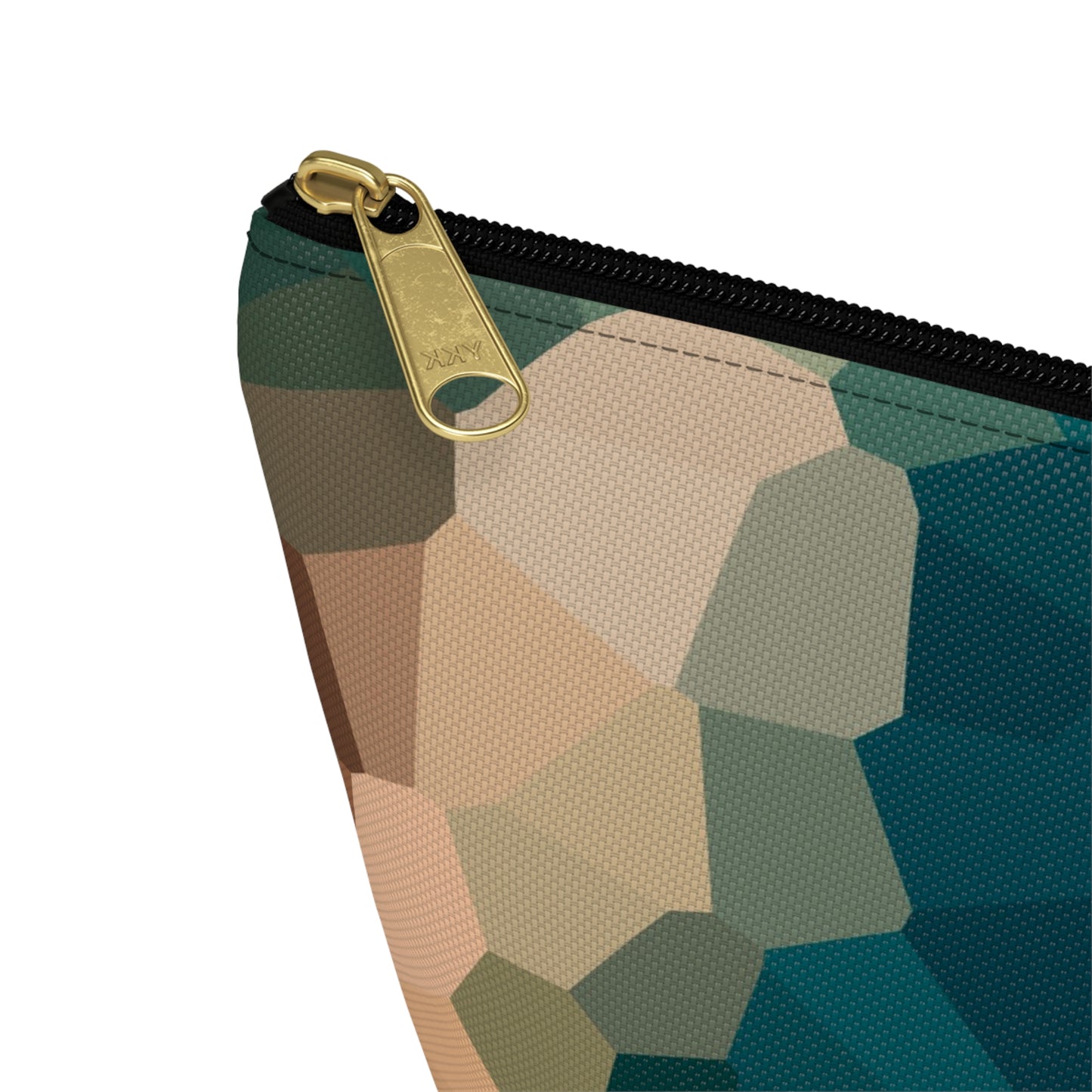 Garden Party Teal Pouch