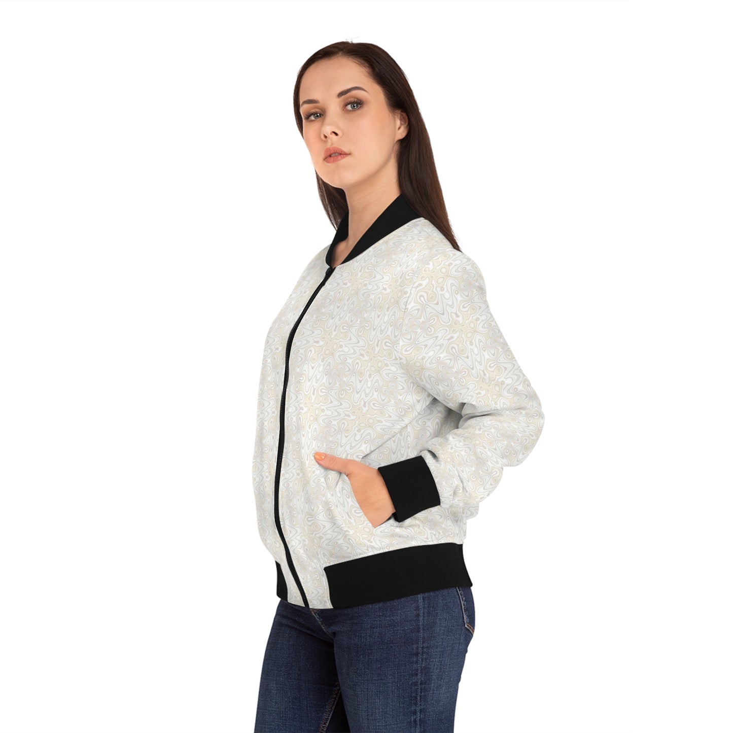 Majestic All Over Print Women's Bomber Jacket