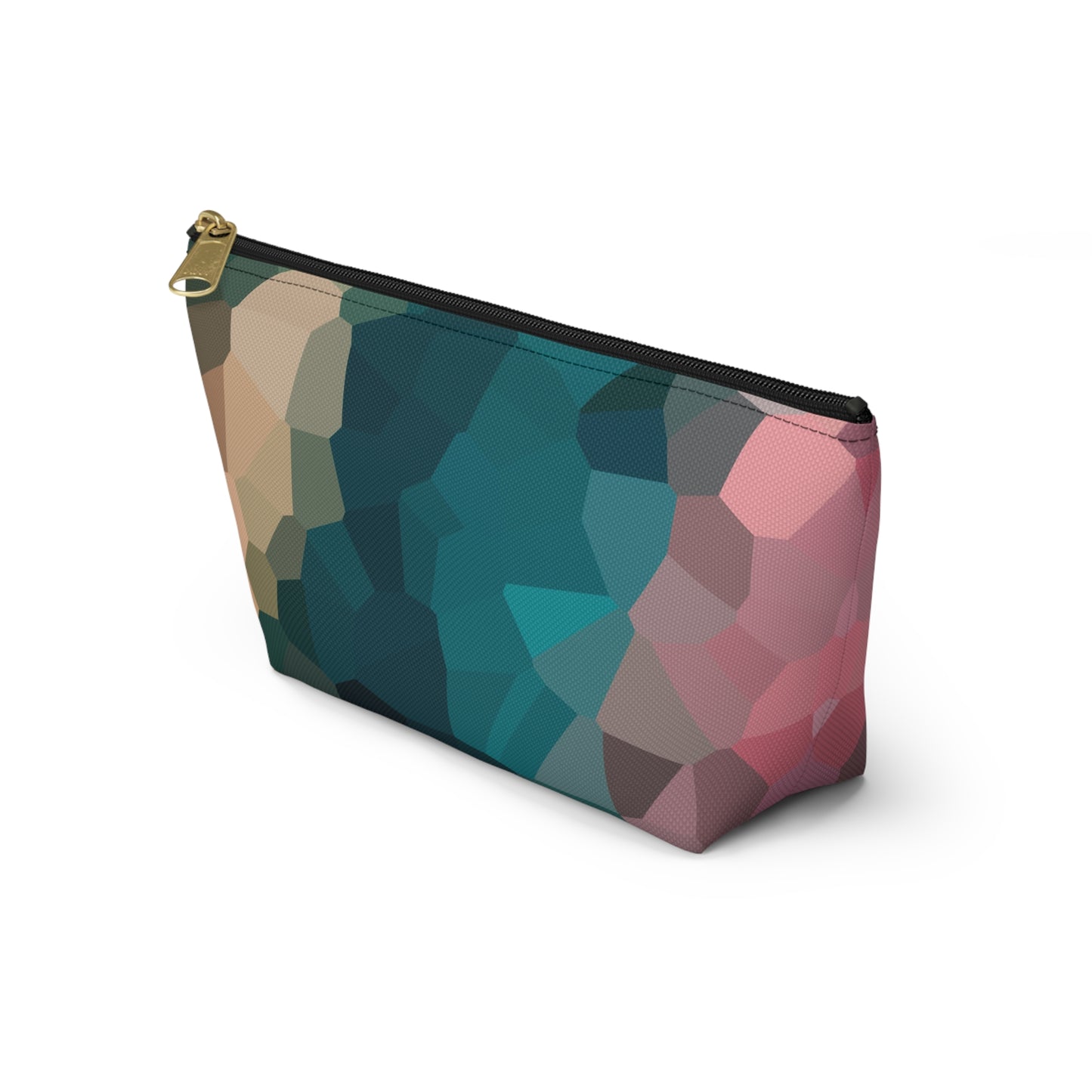 Garden Party Teal Pouch