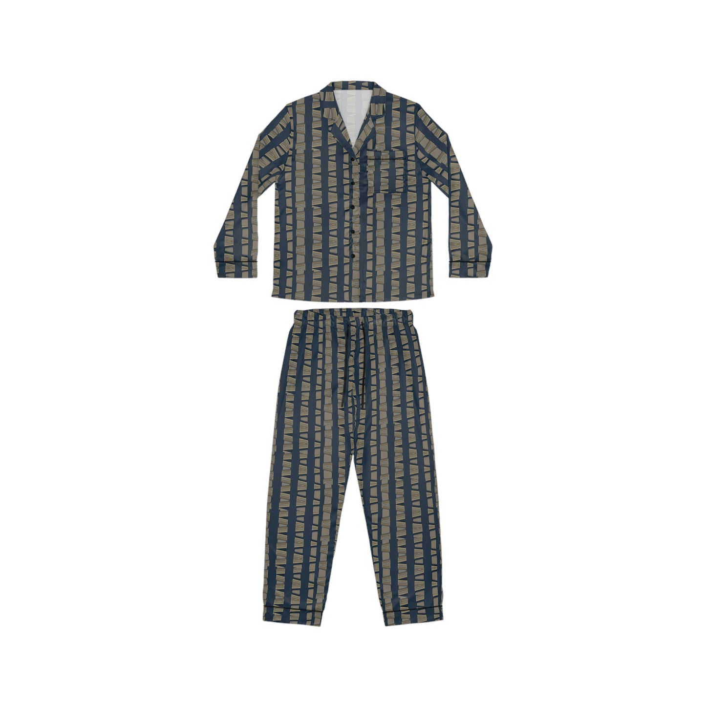 Bold Outlook Satin Pajamas