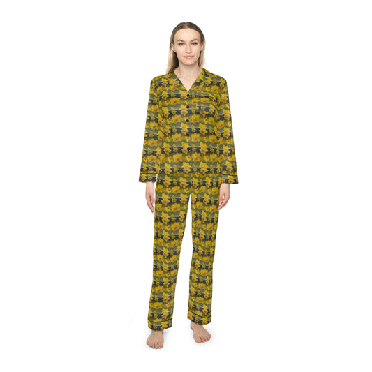 Daffodils Women's Satin Pajamas