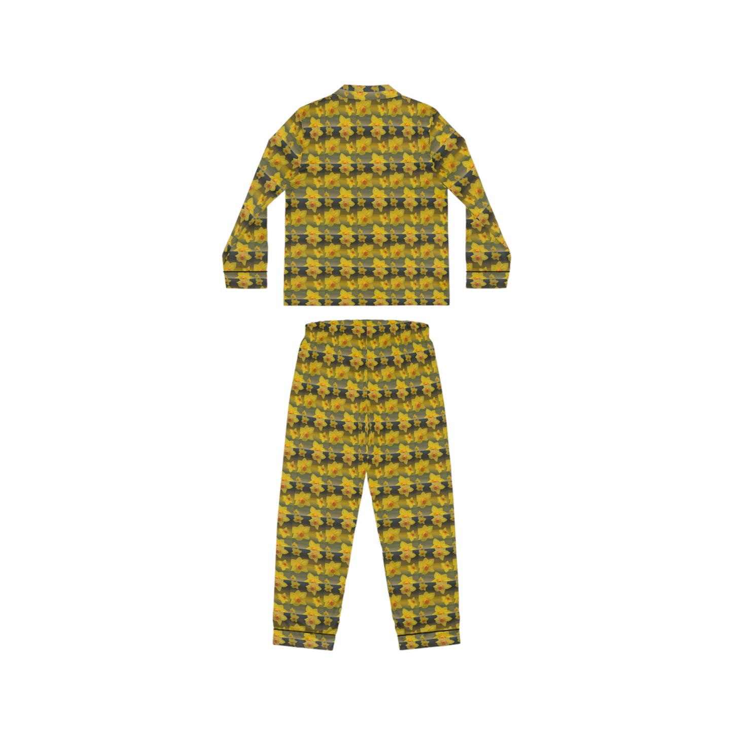 Daffodils Women's Satin Pajamas