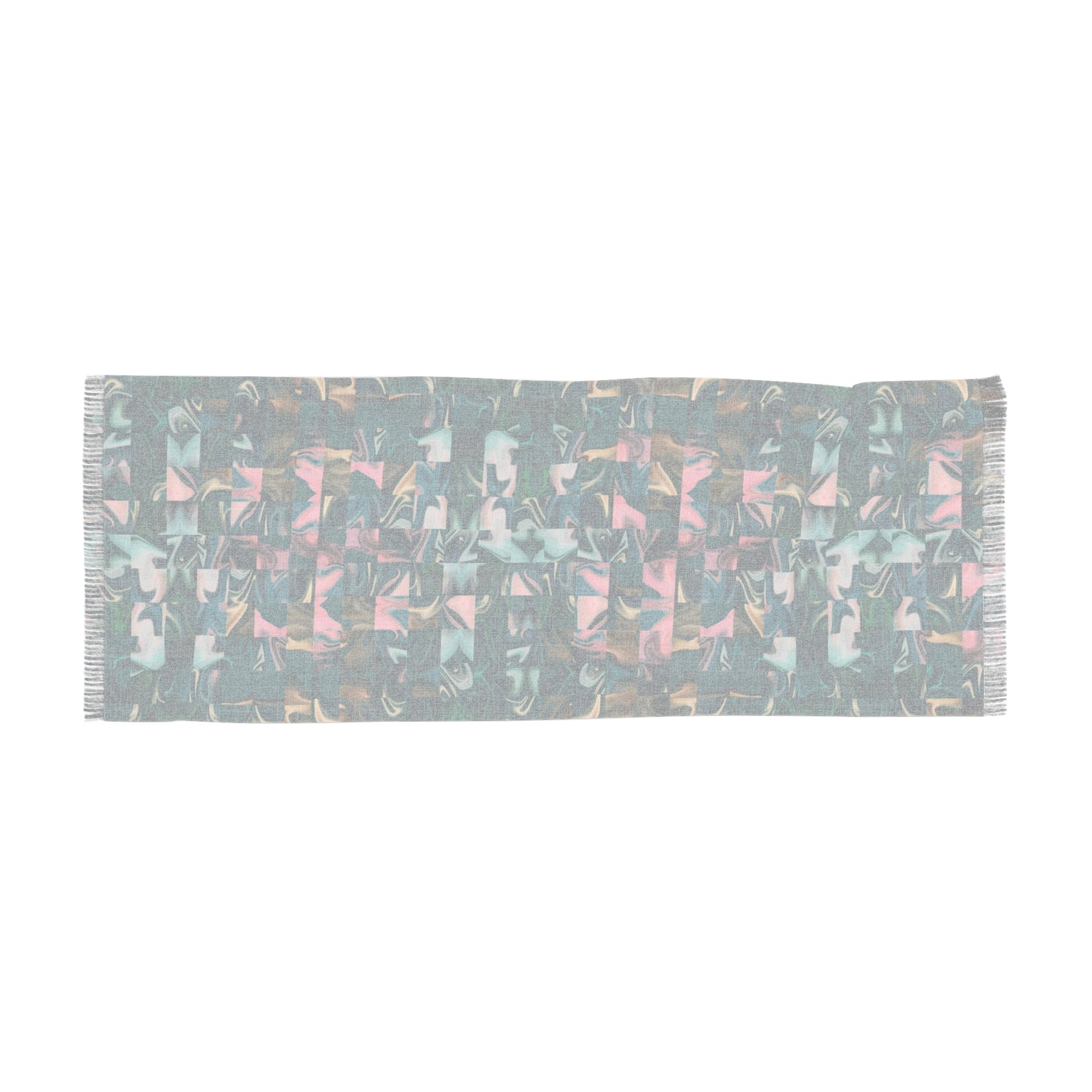 Garden Party Teal Scarf