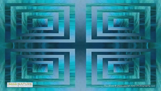 Imaginature In Motion™ Digital Artwork "The Blues"